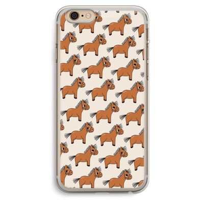 Pony: iPhone 6 Plus / 6S Plus Transparant Hoesje