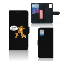Samsung Galaxy A31 Leuk Hoesje Giraffe - thumbnail