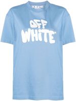 Off-White t-shirt à logo imprimé - Bleu