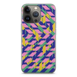 Skew Blush 1: iPhone 13 Pro Transparant Hoesje