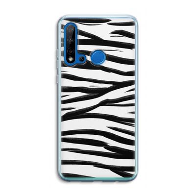 Zebra pattern: Huawei P20 Lite (2019) Transparant Hoesje