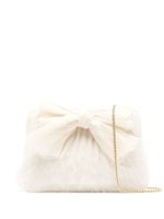 Loeffler Randall pochette Rayne à détail de nœud - Blanc