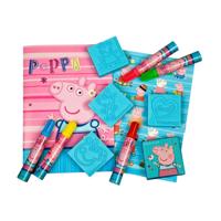 Undercover Mega stempel- en kleurset peppa pig