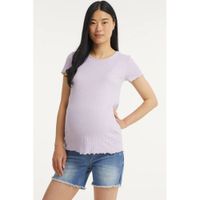 MAMALICIOUS low waist slim fit jeans short Martine light denim - thumbnail