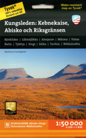 Wandelkaart 1 Fjällkartor 1:50.000 Kungsleden - Kebnekaise - Abisko -