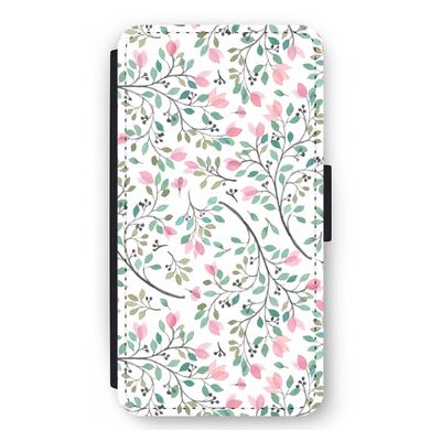 Sierlijke bloemen: iPhone 12 mini Flip Hoesje