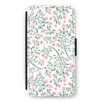 Sierlijke bloemen: iPhone 12 mini Flip Hoesje
