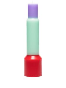 HAY bougie Pillar colour block - Rouge