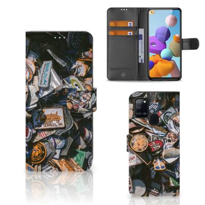 Samsung Galaxy A21s | Telefoonhoesje met foto | Badges