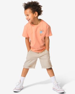HEMA Kinder korte broek beige (beige)