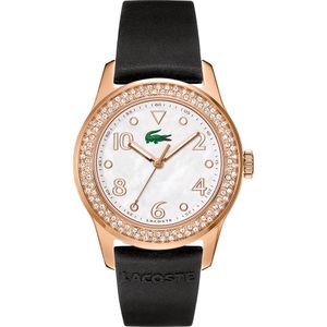 Lacoste horlogeband 2000649 / LC-11-3-34-2256S Rubber Zwart 20mm
