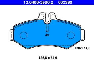 ATE Remblokset 13.0460-3990.2