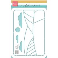 Marianne Design • stencils diorama by marleen