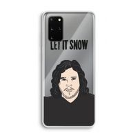 Let It Snow: Samsung Galaxy S20 Plus Transparant Hoesje Let It Snow: Samsung Galaxy S20 Plus Transparant Hoesje