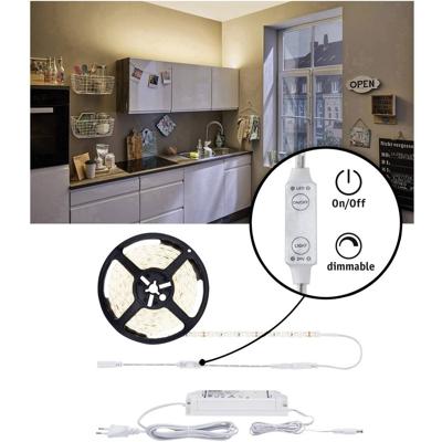 Paulmann SimpLED 78956 LED-strip complete set Met connector (male) 24 V 3 m Warmwit 1 stuk(s)