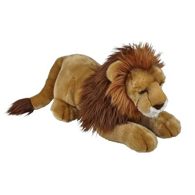 Ravensden pluche knuffeldier Leeuw - 50 cm - leeuwen - safaridieren