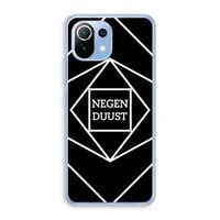 Negenduust geometrisch: Xiaomi Mi 11 Lite Transparant Hoesje