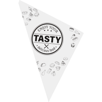 Puntzak | 170mm | K17 | TASTY | ersatzpapier | wit | 5 kg