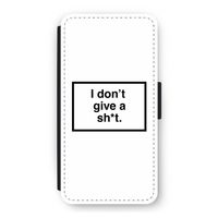 Don't give a shit: iPhone 12 Flip Hoesje