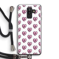 GIRL POWER: Samsung Galaxy J8 (2018) Transparant Hoesje met koord