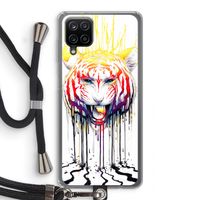 Fading: Samsung Galaxy A12 Transparant Hoesje met koord