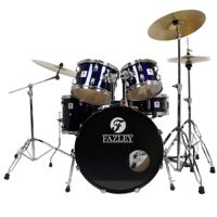 Fazley FDK-100 Spirit Plus Blue drumstel inclusief bekkens