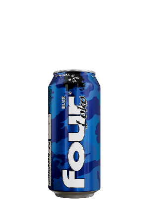 Four Loko, Blue blikje