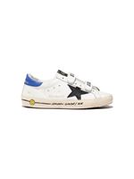 Golden Goose Kids baskets Old School Edition à attache scratch - Blanc