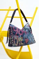 Grote graffiti tas - MATERIAL FINISHES - U