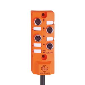 ifm Electronic EBC049 Sensor/actuator verdeler en adapter Aantal polen (sensoren): 3 10 m 1 stuk(s)
