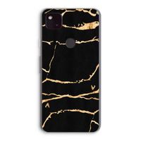 Gouden marmer: Google Pixel 4a 5G Transparant Hoesje