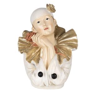 Clayre & Eef Multi Decoratie clown 11*11*15 cm 6PR4733