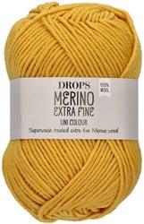 Drops Merino Extra Fine Uni Colour 30 Mosterd