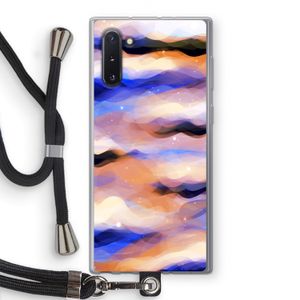 Donkere Wolken: Samsung Galaxy Note 10 Transparant Hoesje met koord