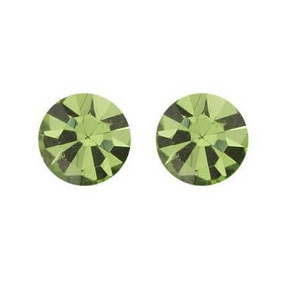 Biba Oorbellen met Swarovski Steentje Peridot