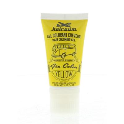 Hairgum Fix Color Hair Coloring Gel Yellow 30ml