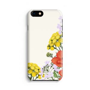 Wilde bloemen: iPhone 8 Volledig Geprint Hoesje