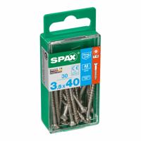 Schroefdoos SPAX 4197000350401 Houten schroef Platte kop (3,5 x 40 mm)