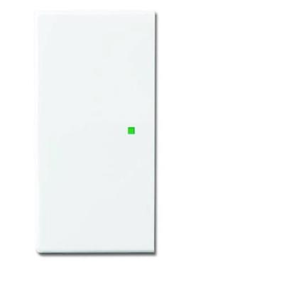 Busch-Jaeger 2CKA006220A0049 Afdekking 2-voudig free@home Wit, Verkeerswit 1 stuk(s)