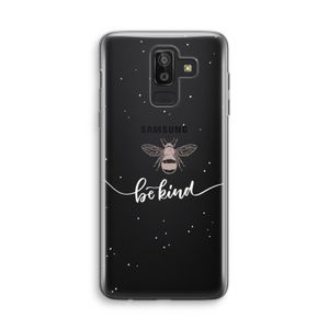 Be(e) kind: Samsung Galaxy J8 (2018) Transparant Hoesje