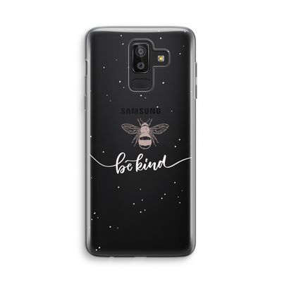 Be(e) kind: Samsung Galaxy J8 (2018) Transparant Hoesje