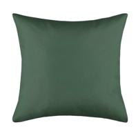 Stof Textile sierkussen Hawaii - donkergroen - 40 x 40 cm - bank kussens - polyester