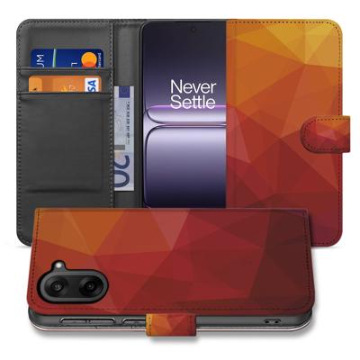 Book Case OnePlus Nord CE 5 | Polygon Rood