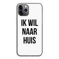 Ik wil naar huis: iPhone 11 Pro Transparant Hoesje