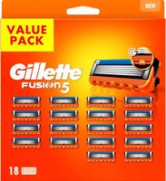 Gillette Fusion5 Blade Refills scheermesje 18 stuk(s) Roestvrijstaal Mannen