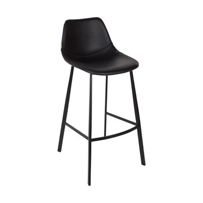 Dutchbone Franky barkruk H80 Black