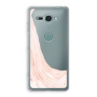 Peach bath: Sony Xperia XZ2 Compact Transparant Hoesje