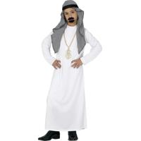 Sheik/Arabier verkleed set - 2-delig - carnaval 1001 nacht thema accessoires - kinderen Sheik/Arabier verkleed set - 2-delig - carnaval 1001 nacht thema accessoires - kinderen