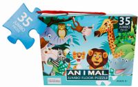 Toys Amsterdam vloerpuzzel Jungle junior 60 cm 35-delig - thumbnail