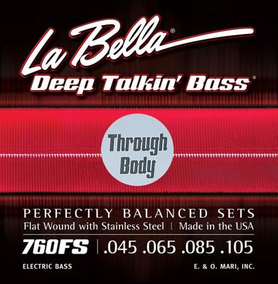 La Bella L-760FSTB snarenset elektrische basgitaar